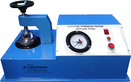 Bursting Strength Tester for Paper (Single Gauge)